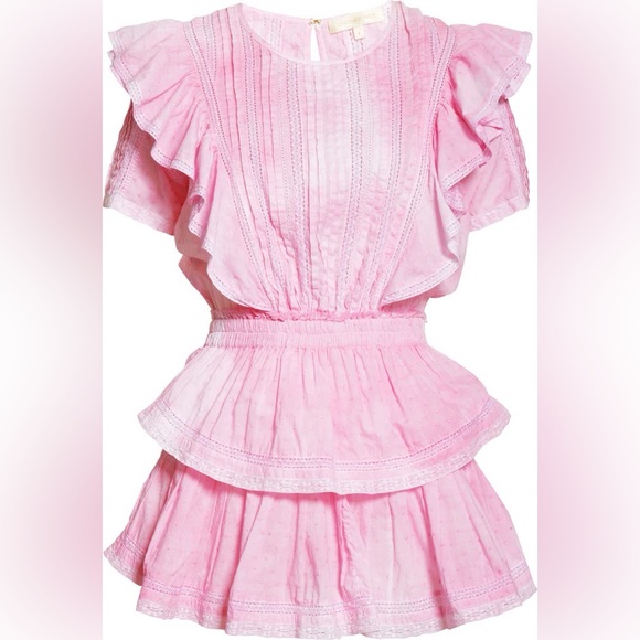 LoveShackFancy Natasha Ruffle Tiered minidress - Picture 5 of 16